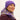 capuche nopé pour adulte de couleur étoile mauve