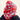 capuche nopé pour adulte de couleur étoile rouge