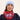 capuche nopé pour adulte de couleur étoile rouge