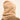 capuche nopé pour adulte de couleur latte