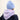 capuche nopé pour adulte de couleur relief mauve
