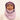 capuche nopé pour adulte de couleur violet fumé