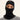 balaclava nopé pour adulte de couleur noir