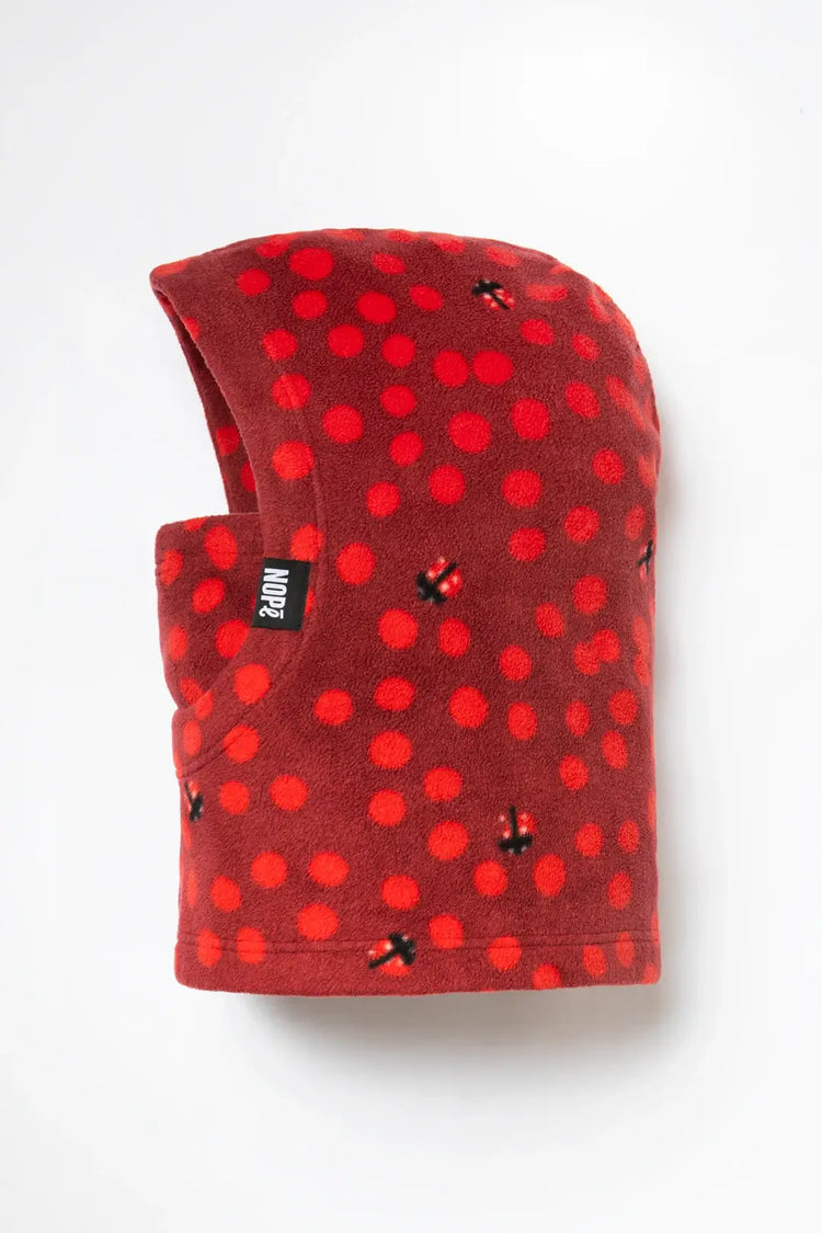 capuche pour adulte nopé de couleur coccinelles