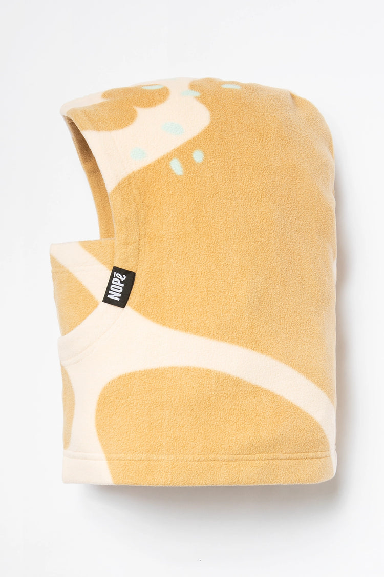 capuche pour adulte nopé de couleur courant crème