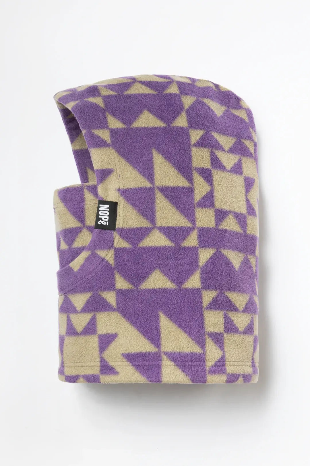 capuche adulte nopé de couleur étoile mauve