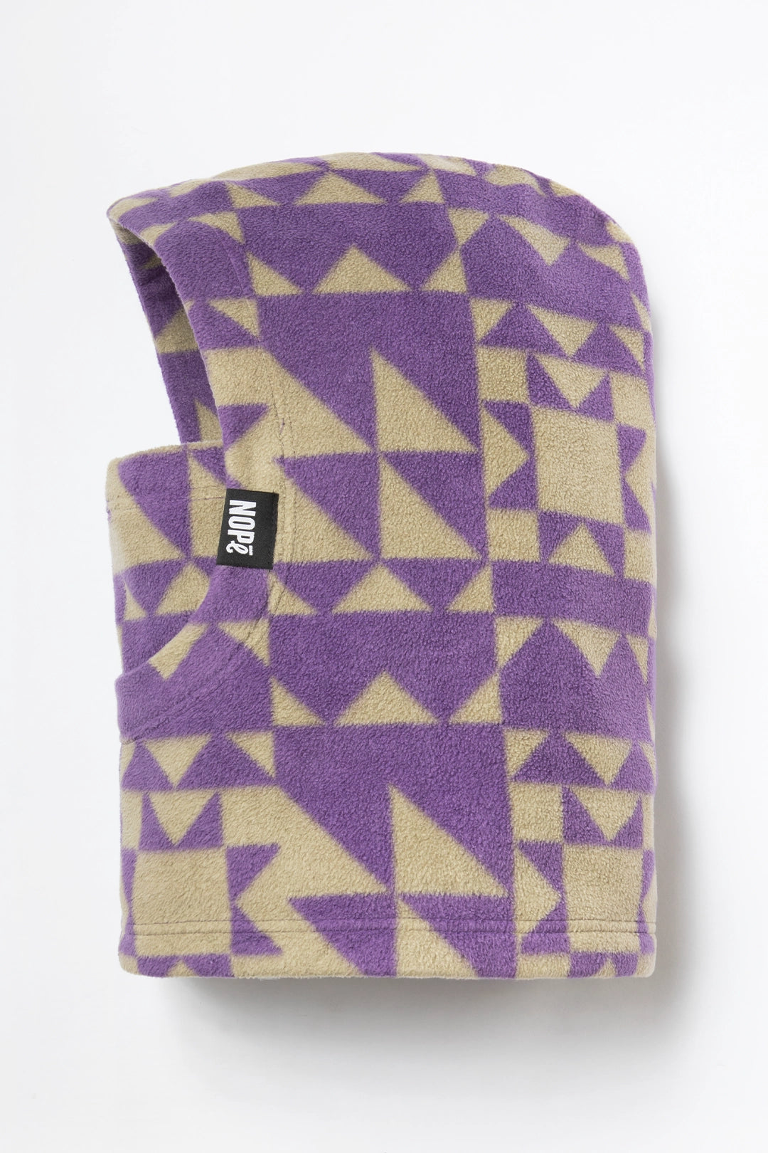 capuche pour adulte nopé de couleur étoile mauve