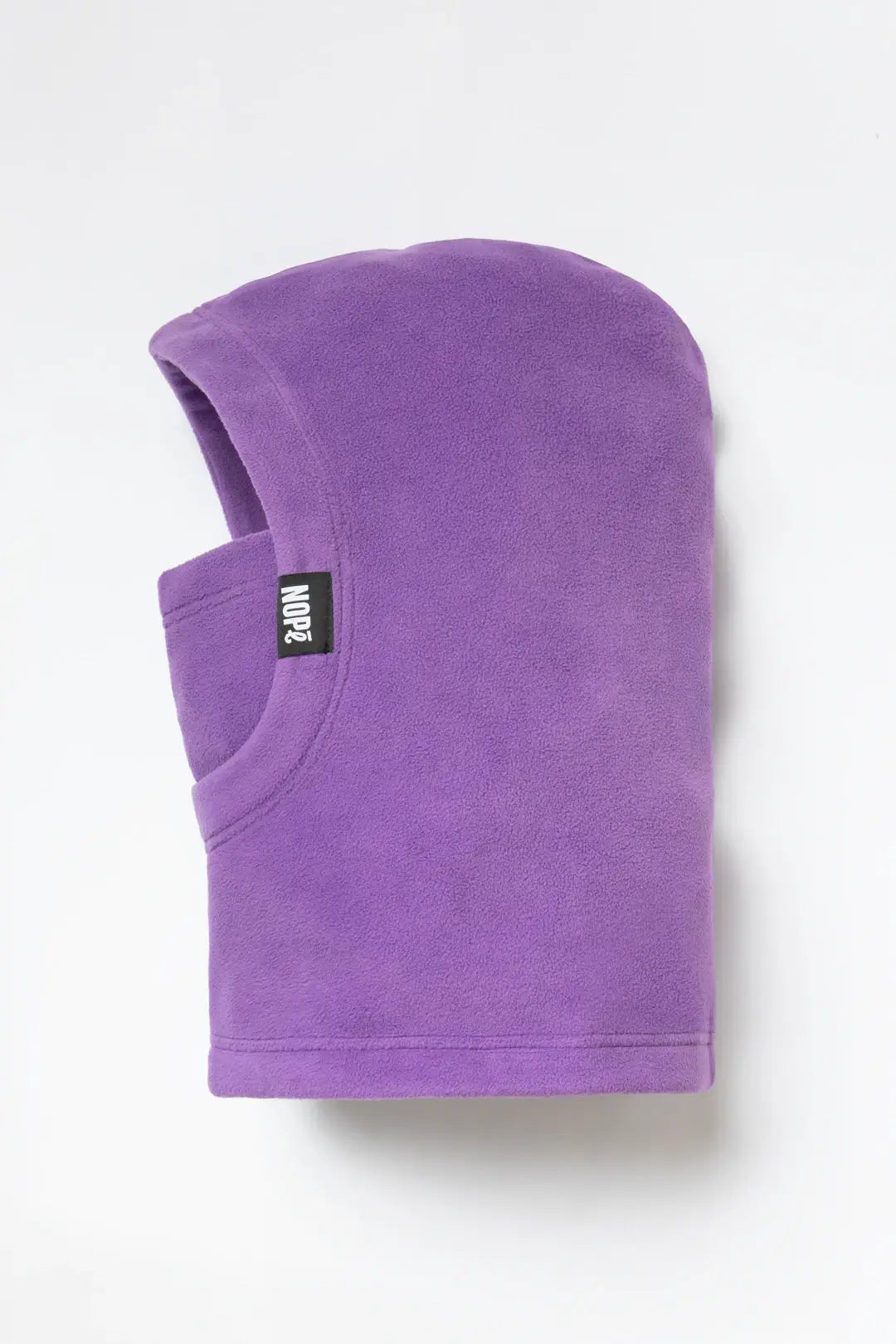 capuche pour adulte nopé de couleur raisin