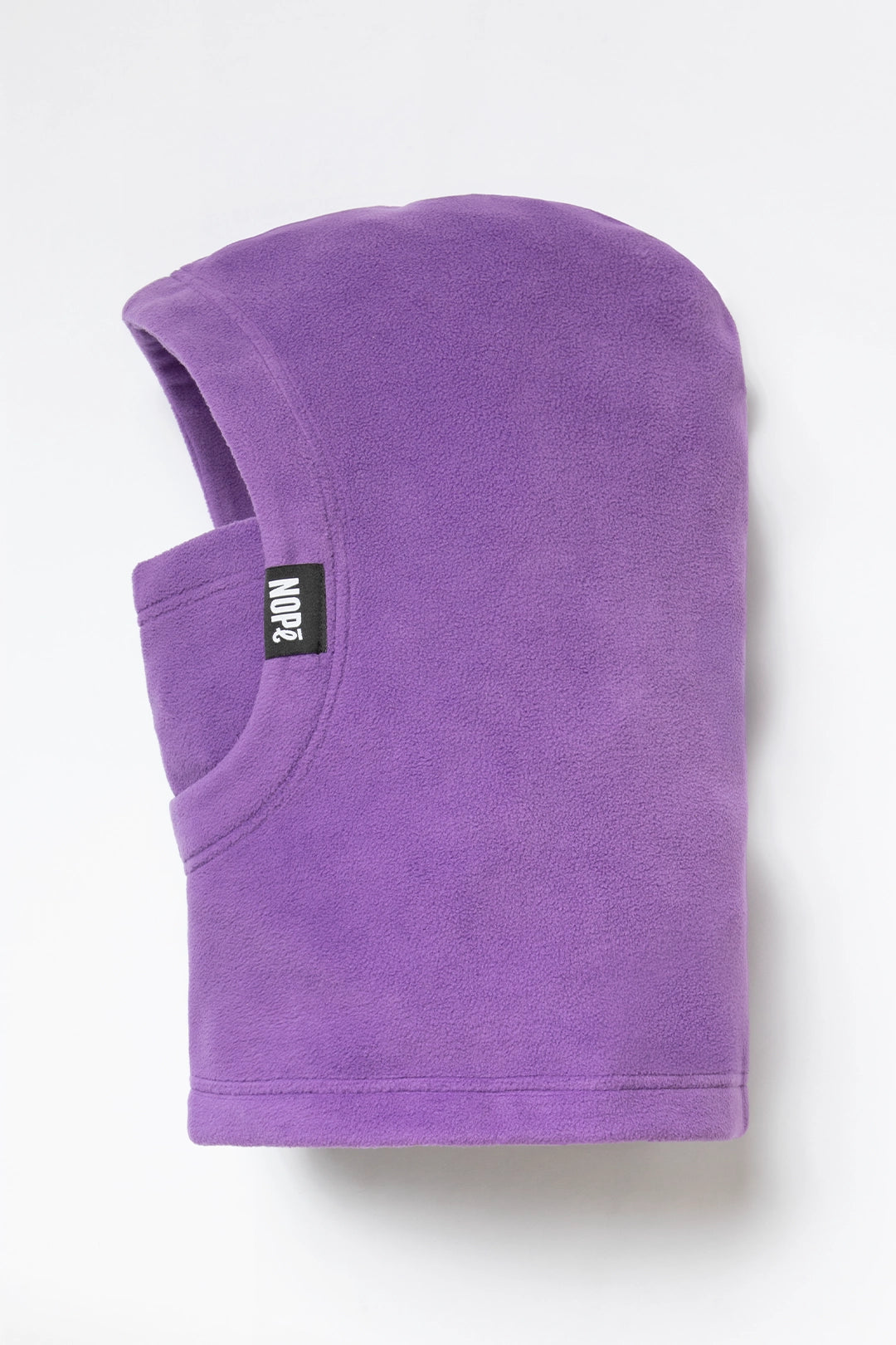 capuche pour adulte nopé de couleur raisin