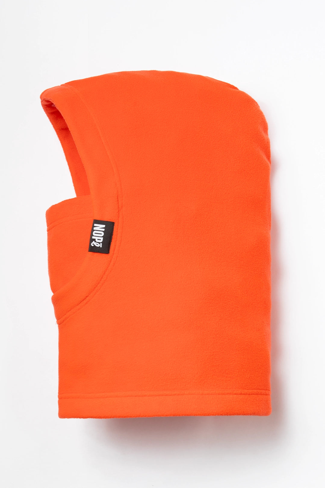 capuche pour adulte nopé de couleur tangerine