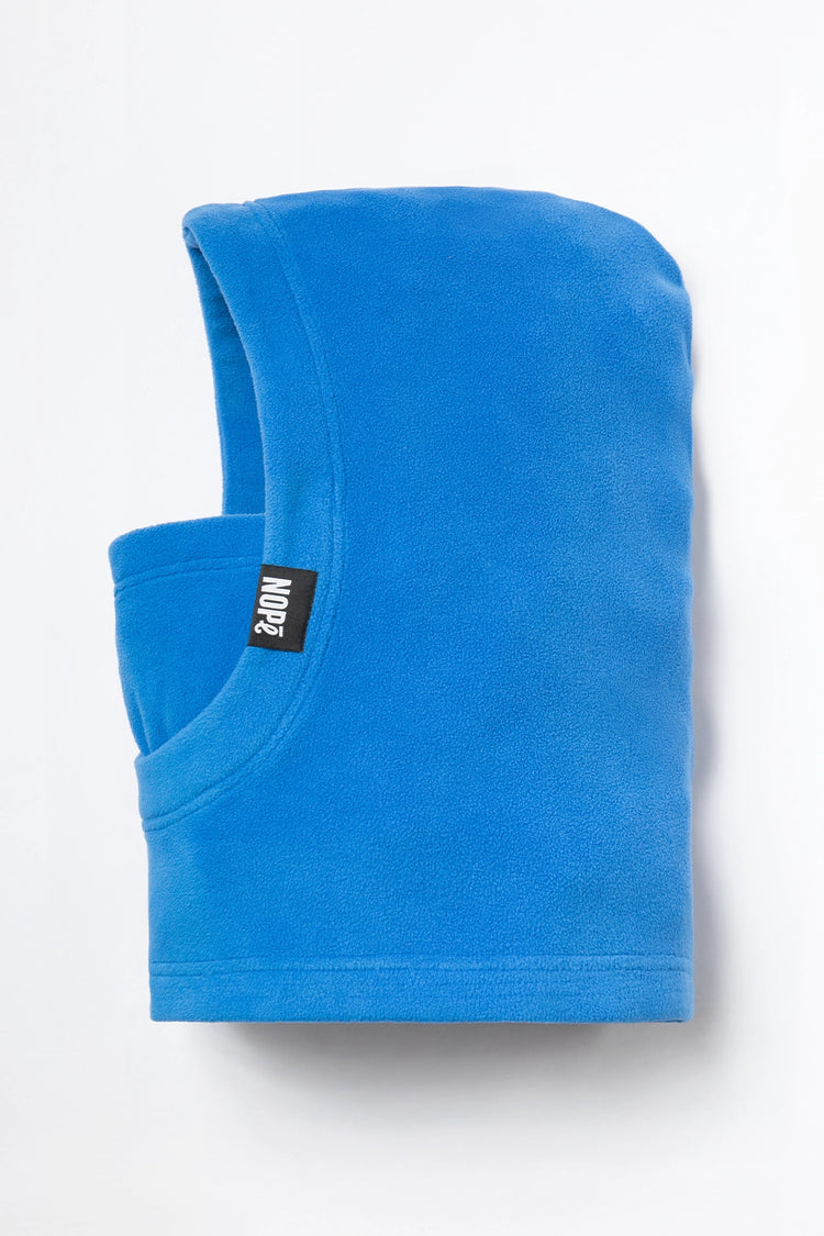 capuche pour enfant nopé de couleur bleu bleuet