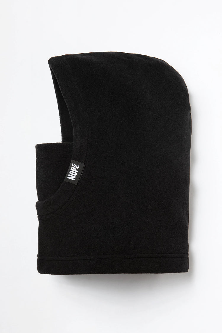 capuche pour enfant nopé de couleur noire