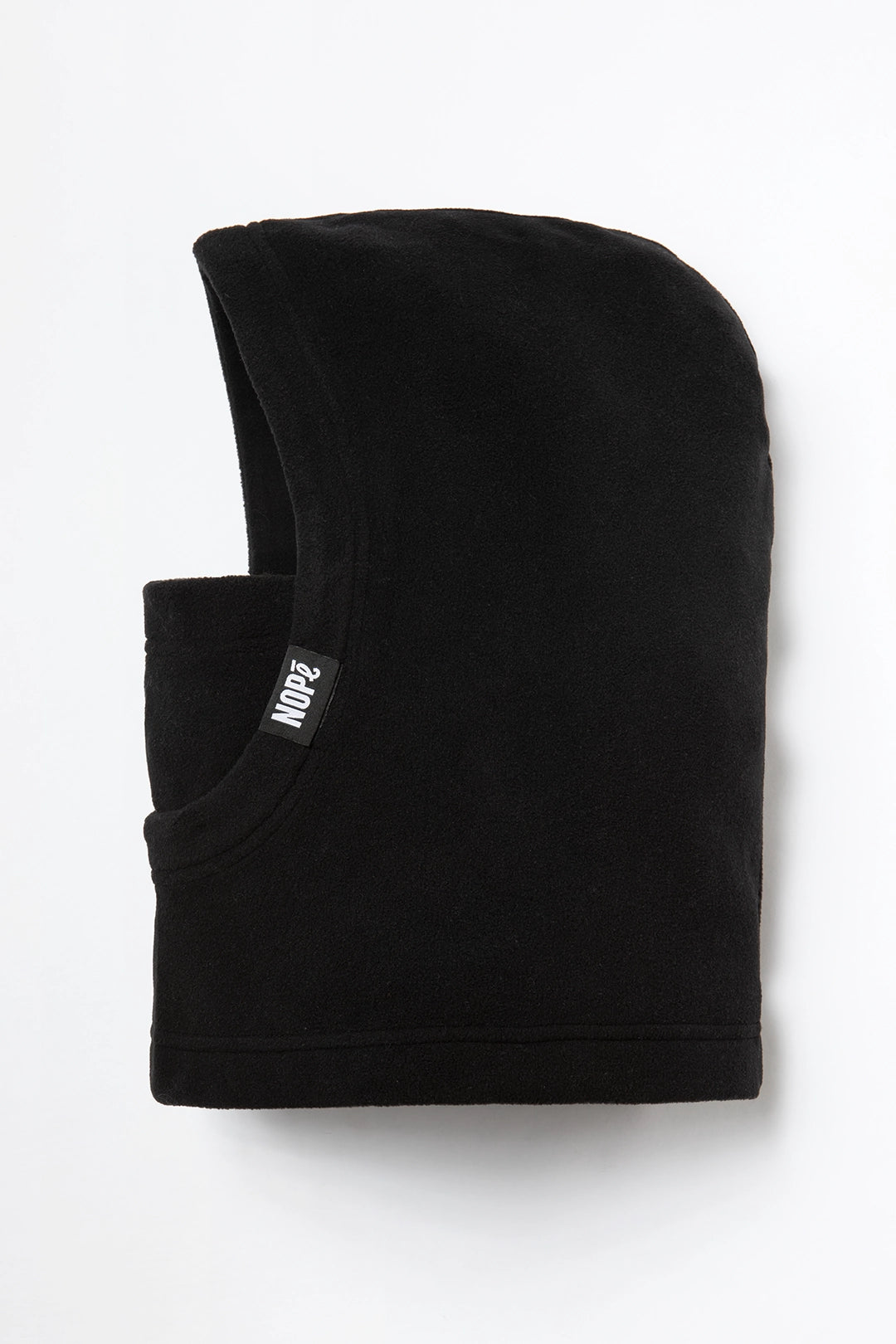 capuche pour enfant nopé de couleur noire