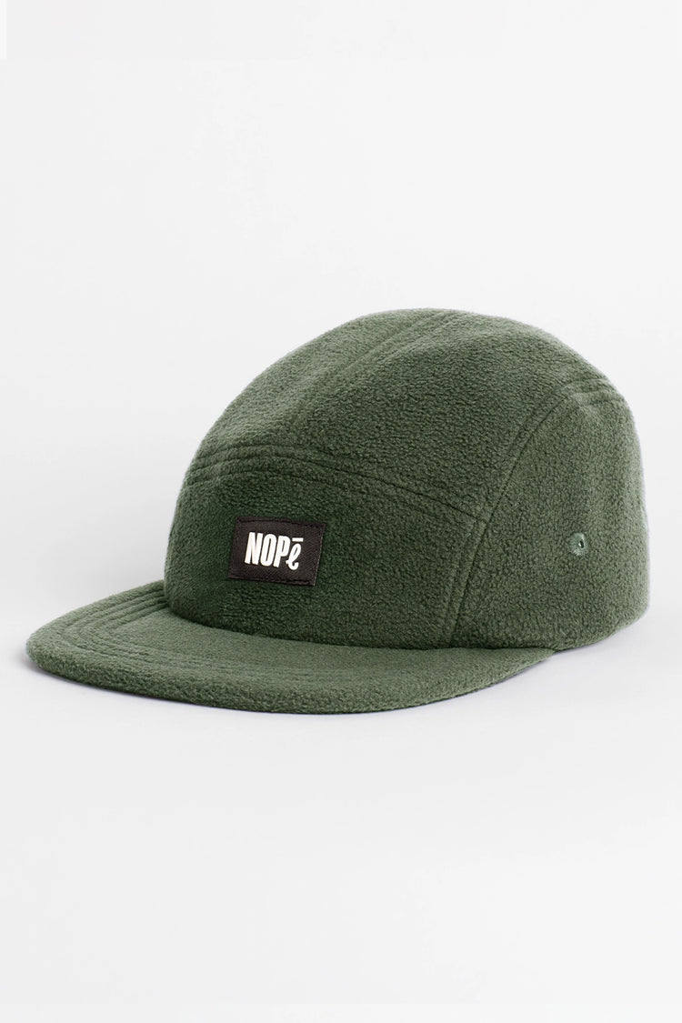casquette polaire nopé de couleur kaki
