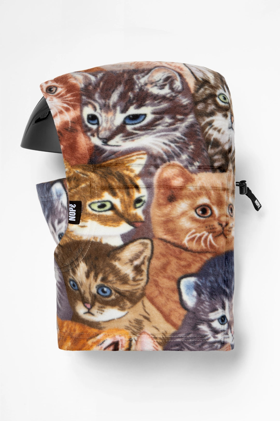 surcapuche pour adulte nopé à motif chat