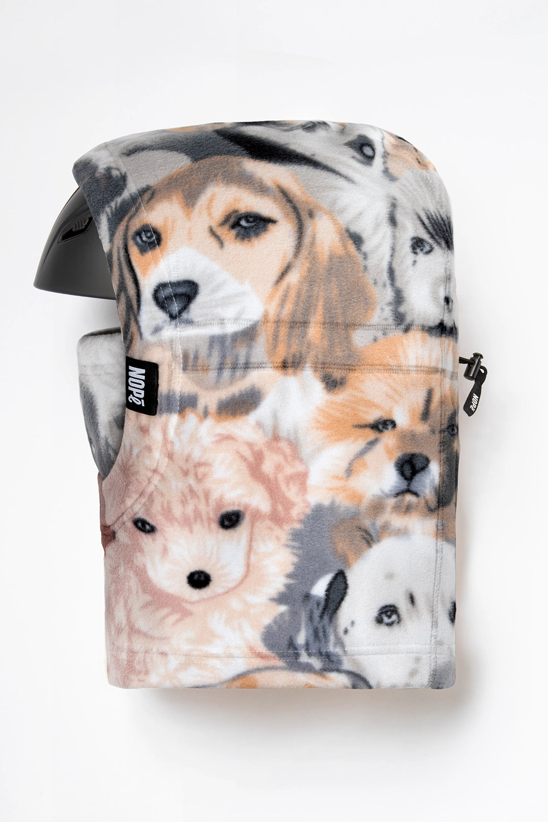 surcapuche pour adulte nopé de motif chien