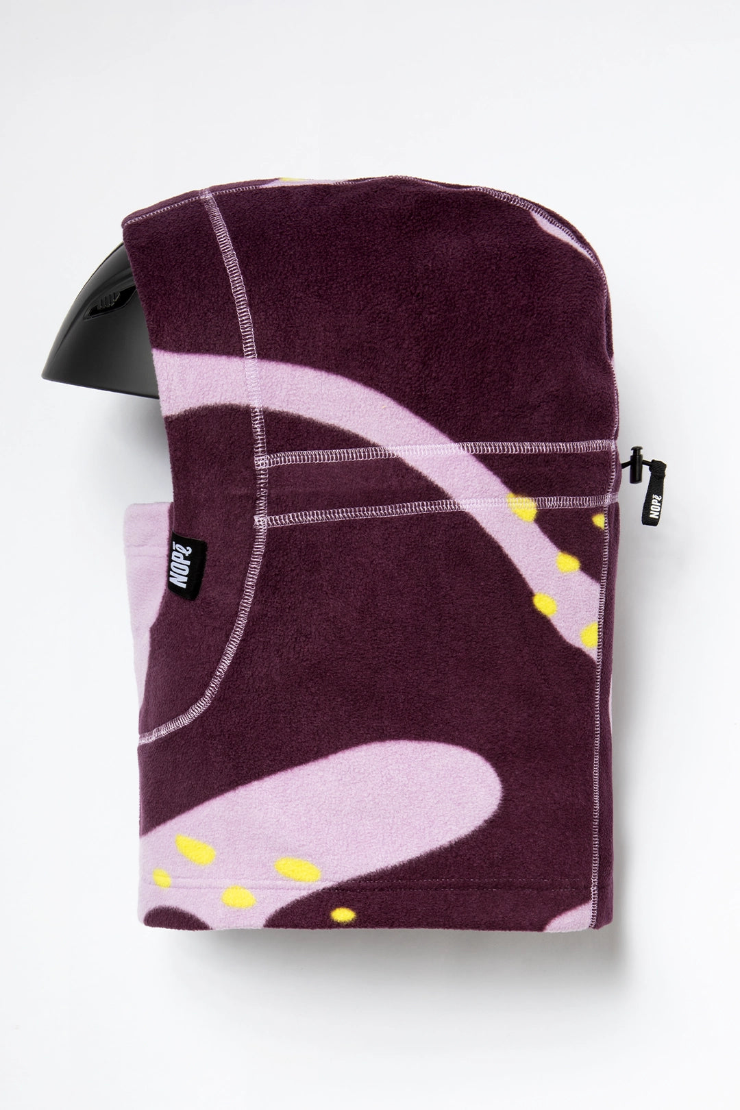 surcapuche pour adulte nopé de couleur courant mauve