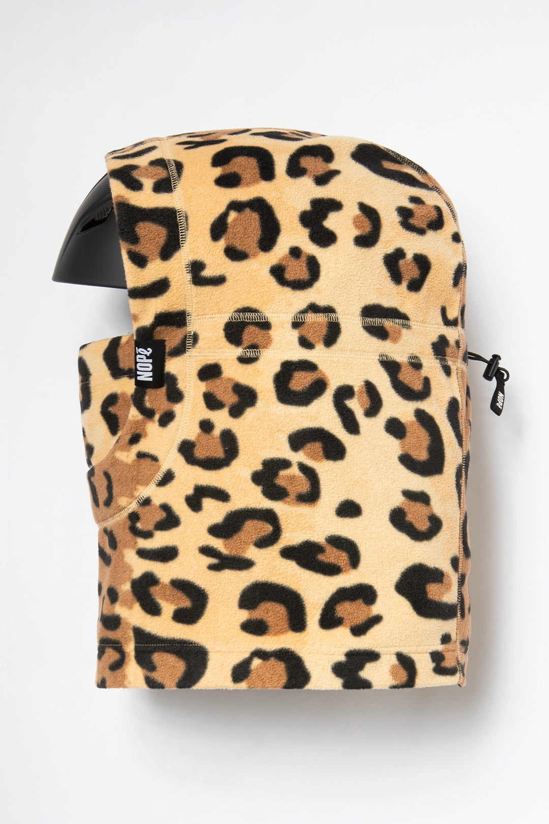 surcapuche pour adulte nopé de couleur léopard