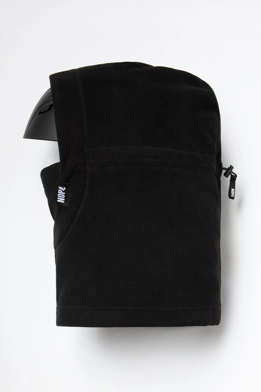 surcapuche pour adulte nopé de couleur noire