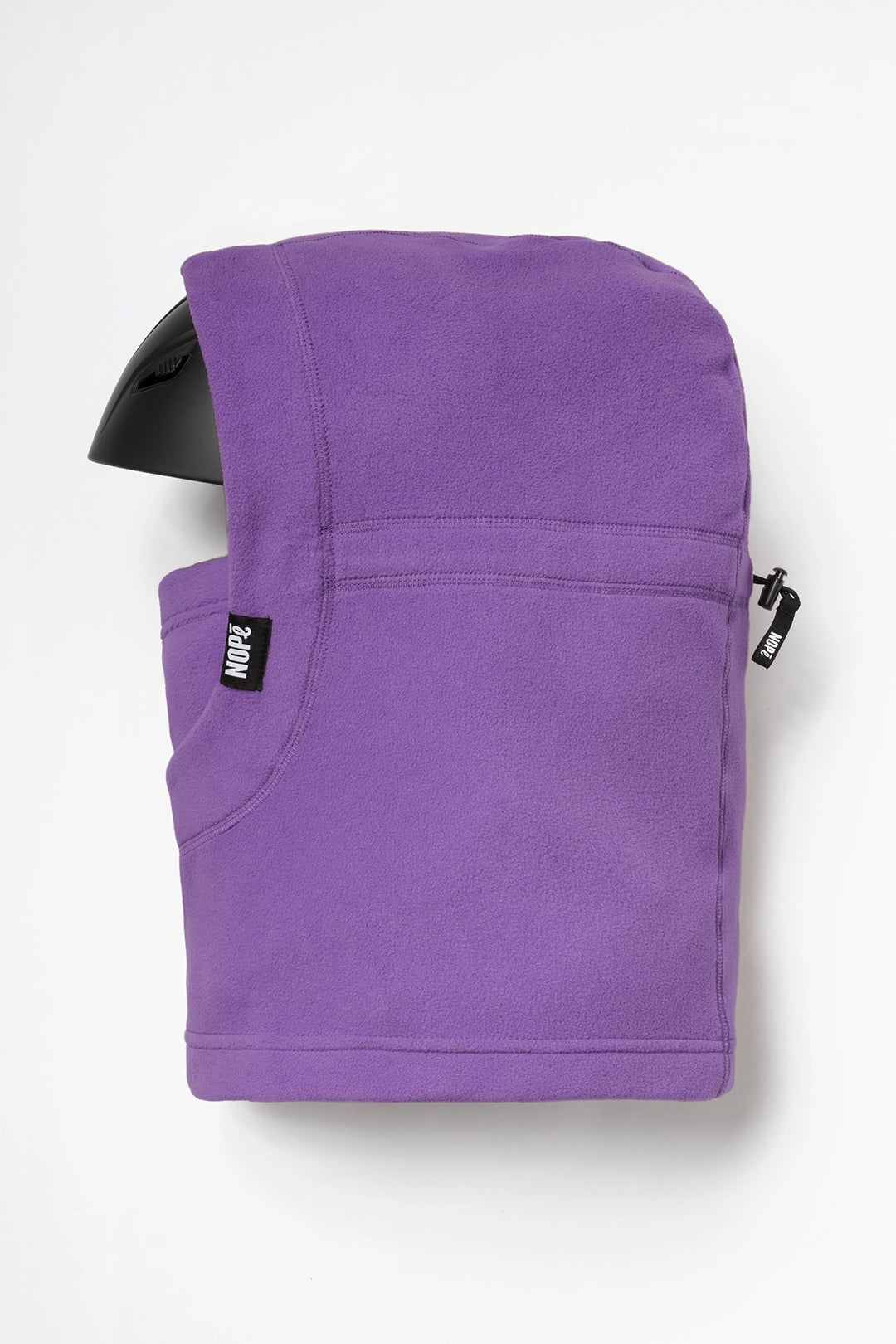 surcapuche pour adulte nopé de couleur raisin