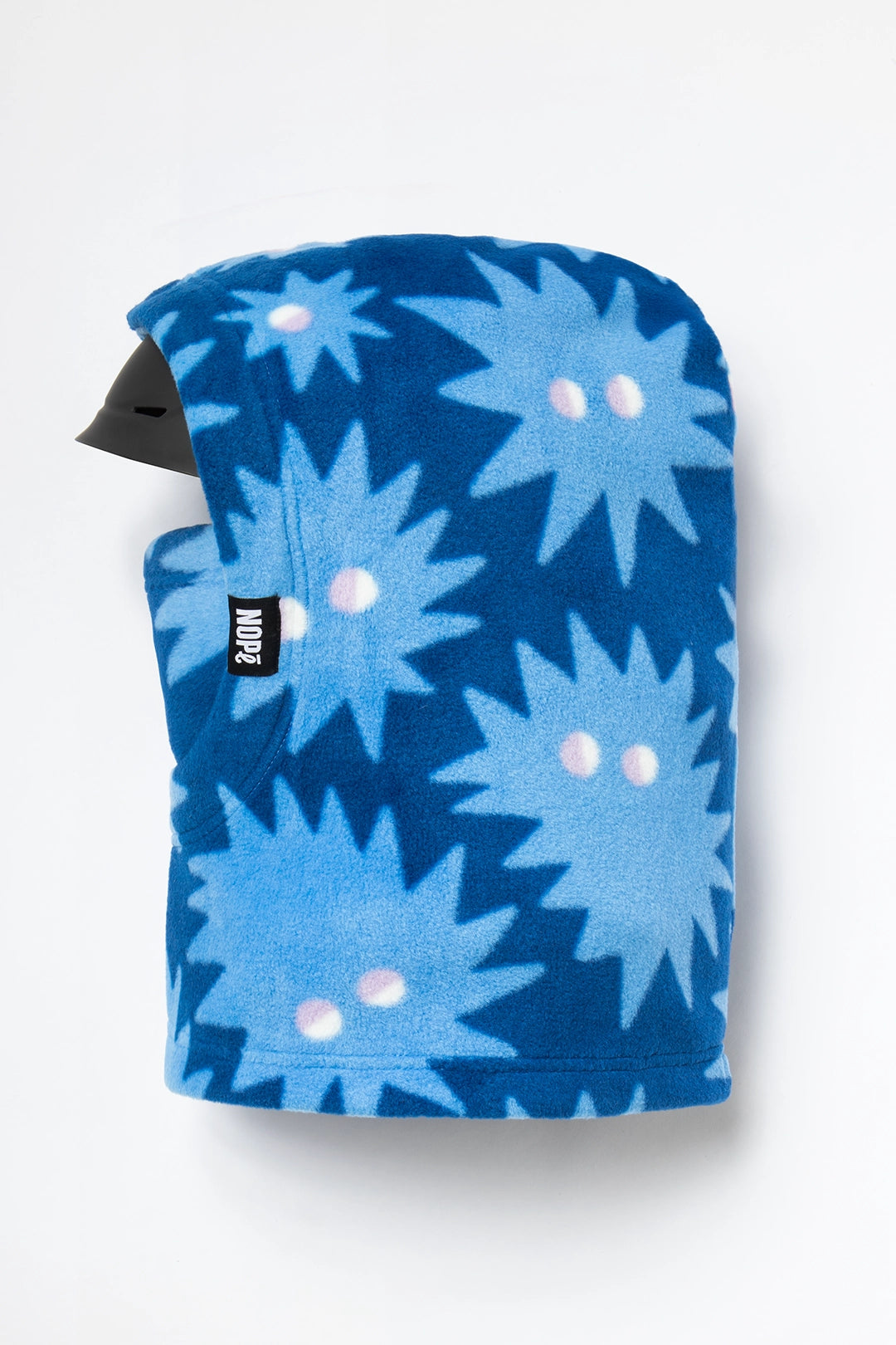 surcapuche pour enfant nopé de couleur monstre bleu