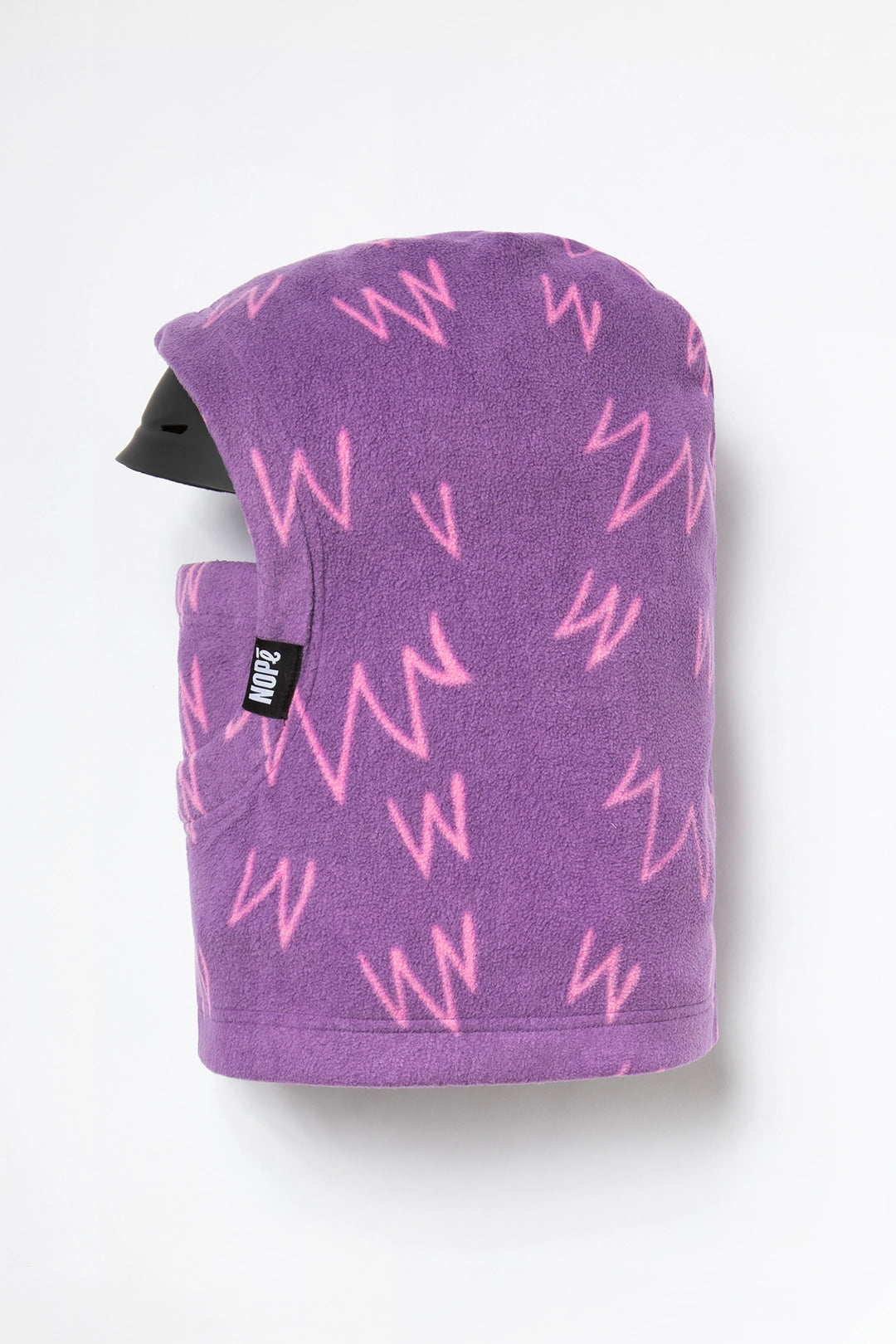 surcapuche pour enfant nopé de couleur yéti mauve