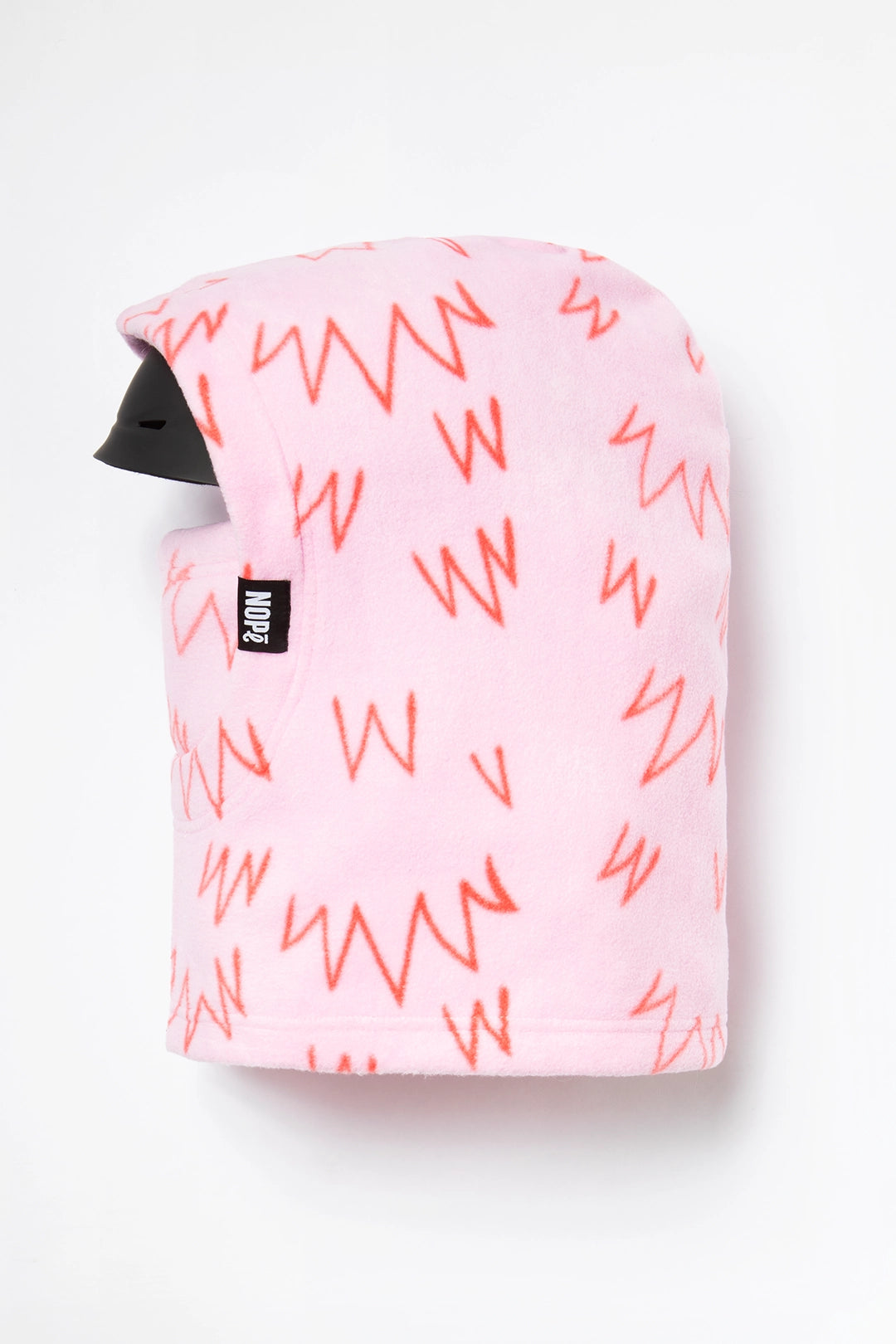 surcapuche pour enfant nopé de couleur yéti rose