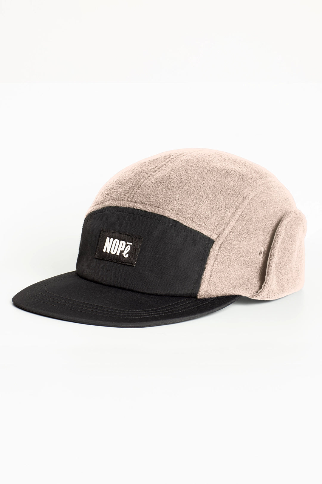 casquette trappeur nopé de couleur crème