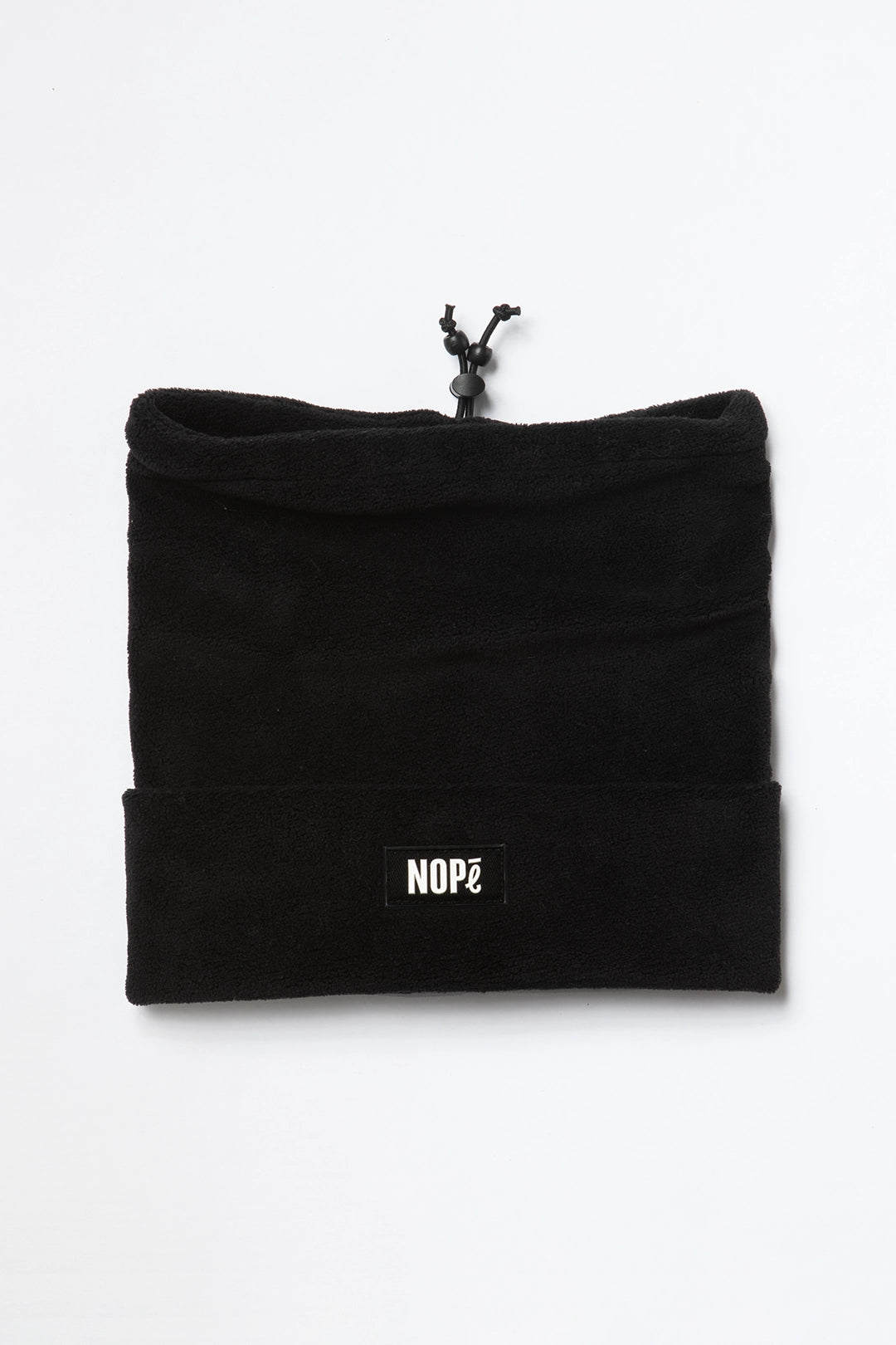 tuque convertible nopé de couleur noir