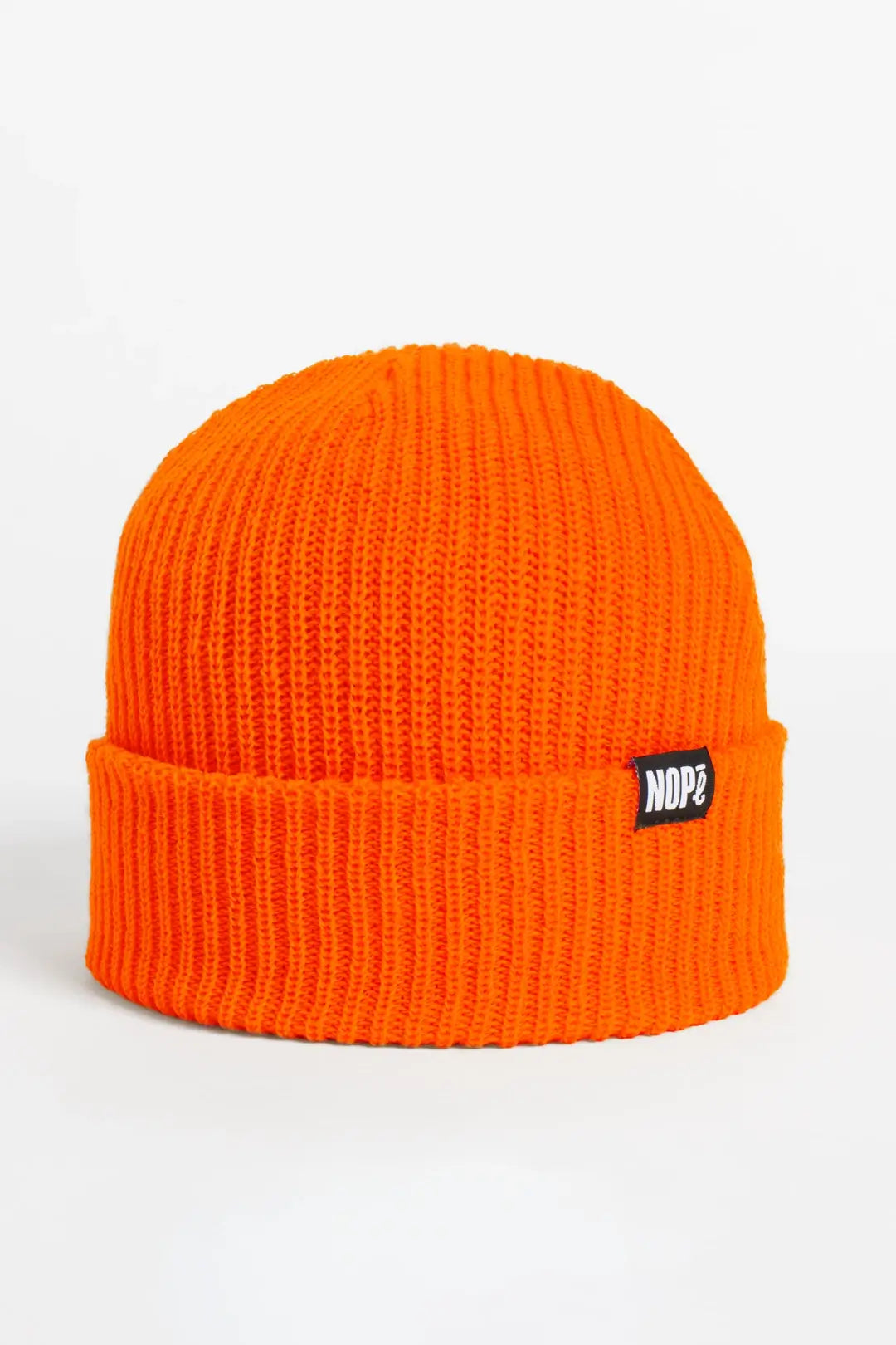 tuque pour enfant nopé de couleur tangerine
