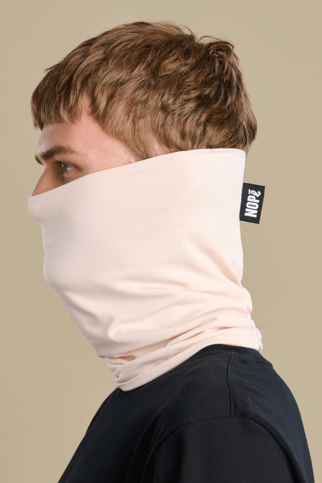 BAMBOO NECK WARMER — SOFT WHITE