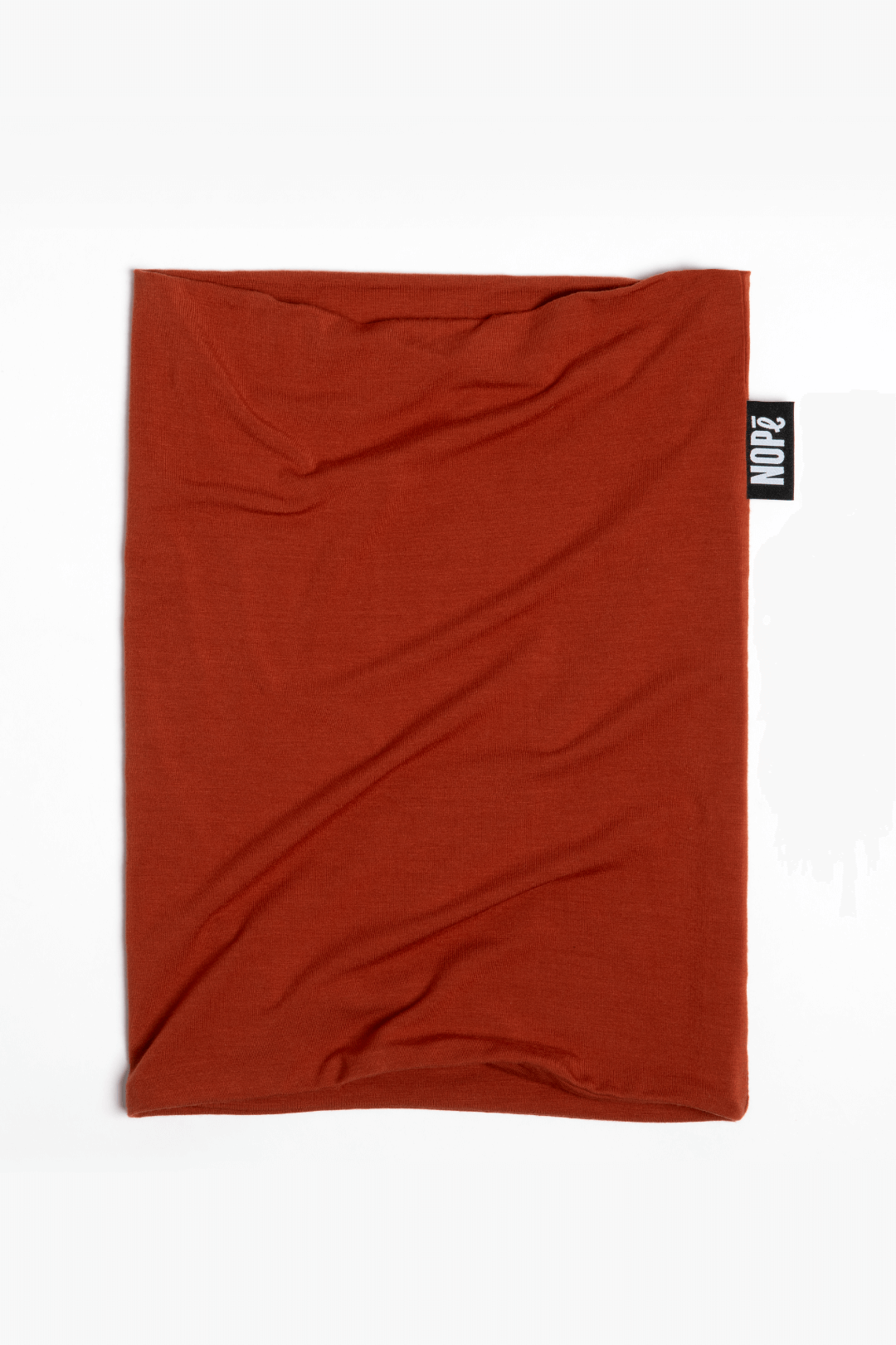 BAMBOO NECK WARMER — RUST