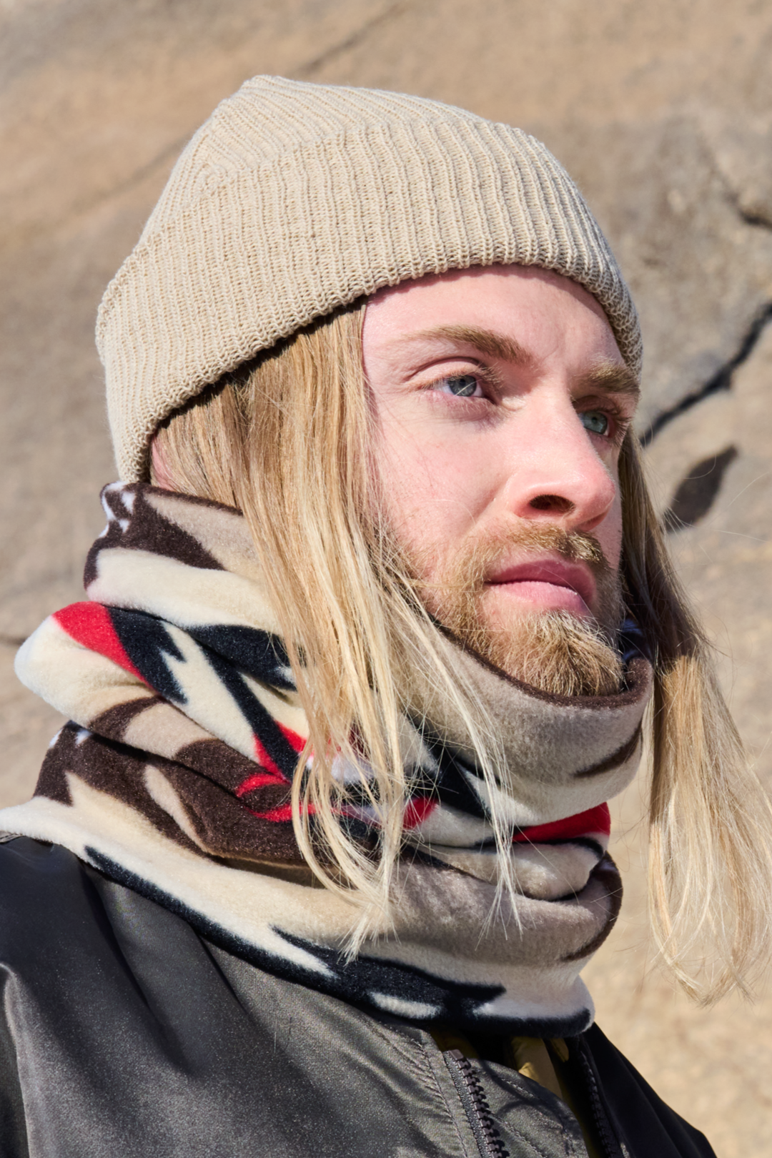 POLAR FLEECE NECK WARMER — SONORA