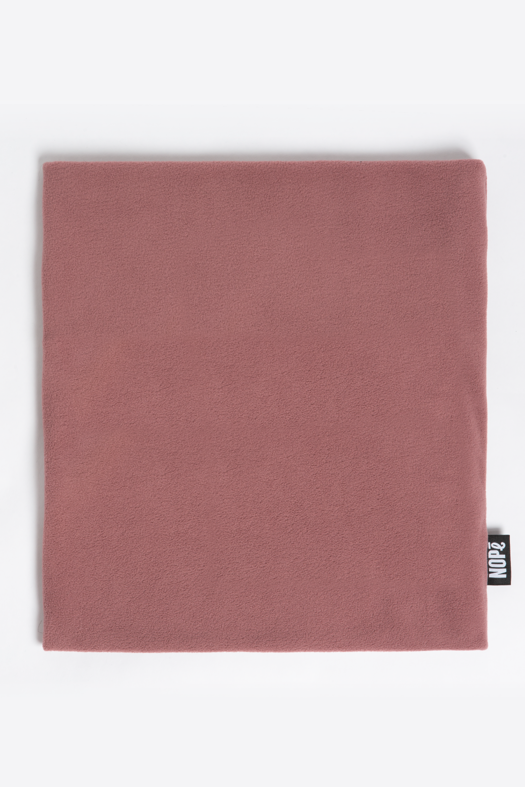 POLAR FLEECE NECK WARMER — DUST PINK