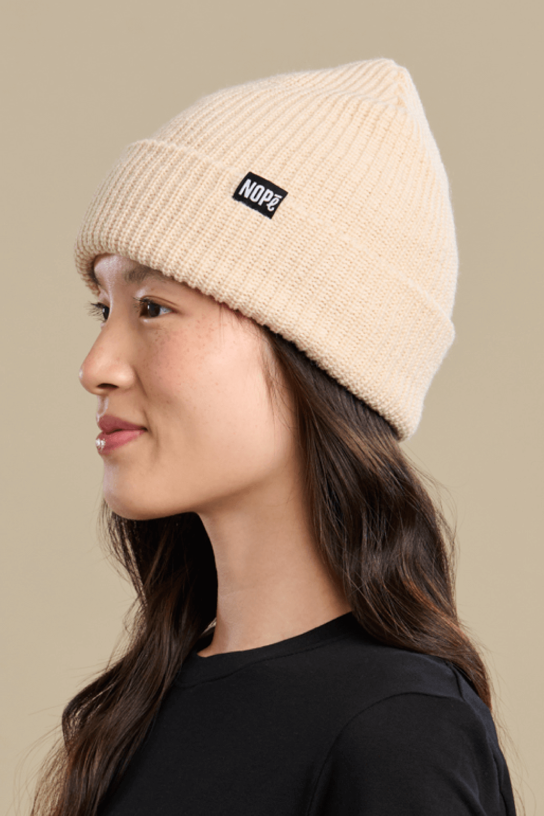 TUQUE "BEANIE" — CRÈME