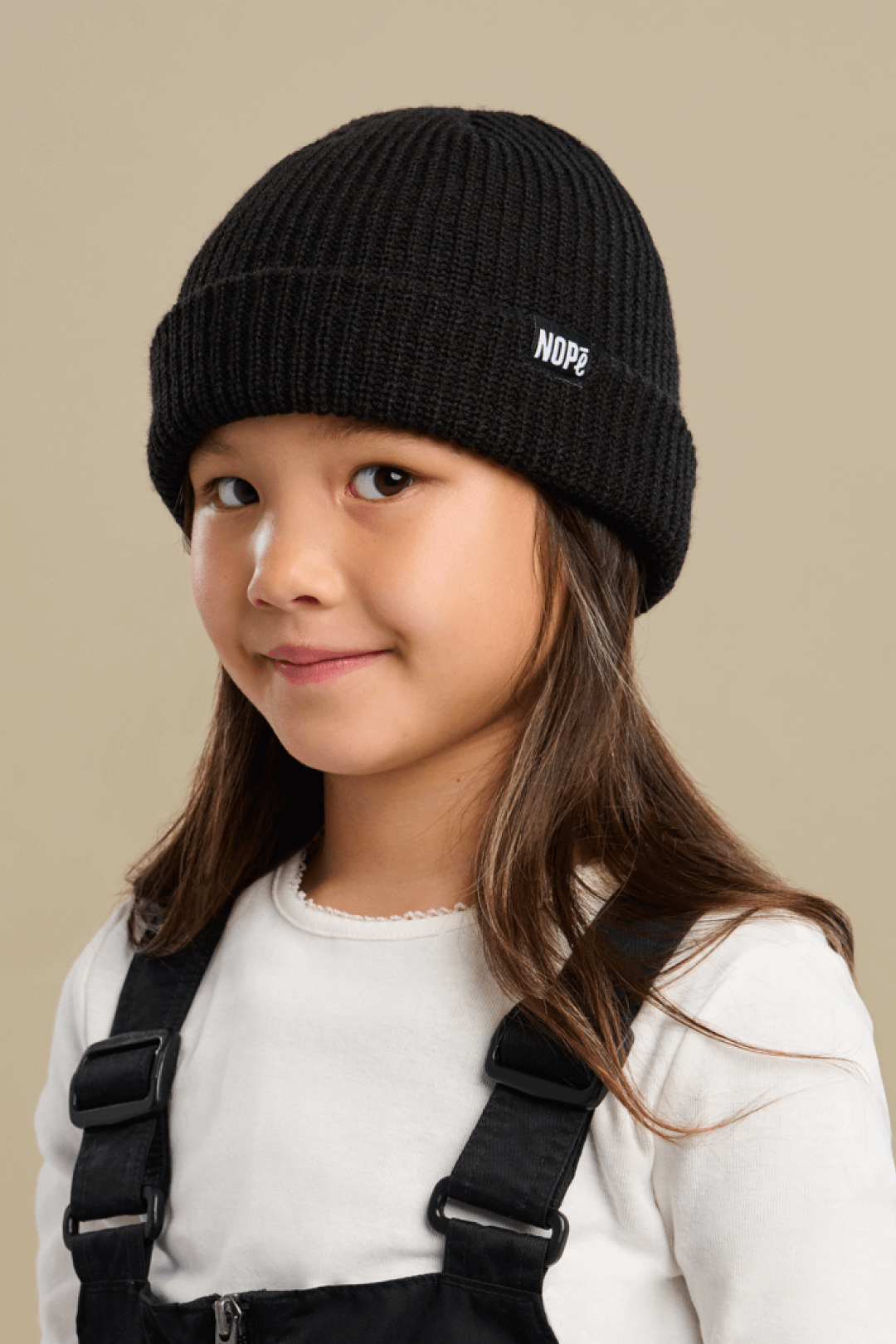 KIDS' TOQUE — BLACK