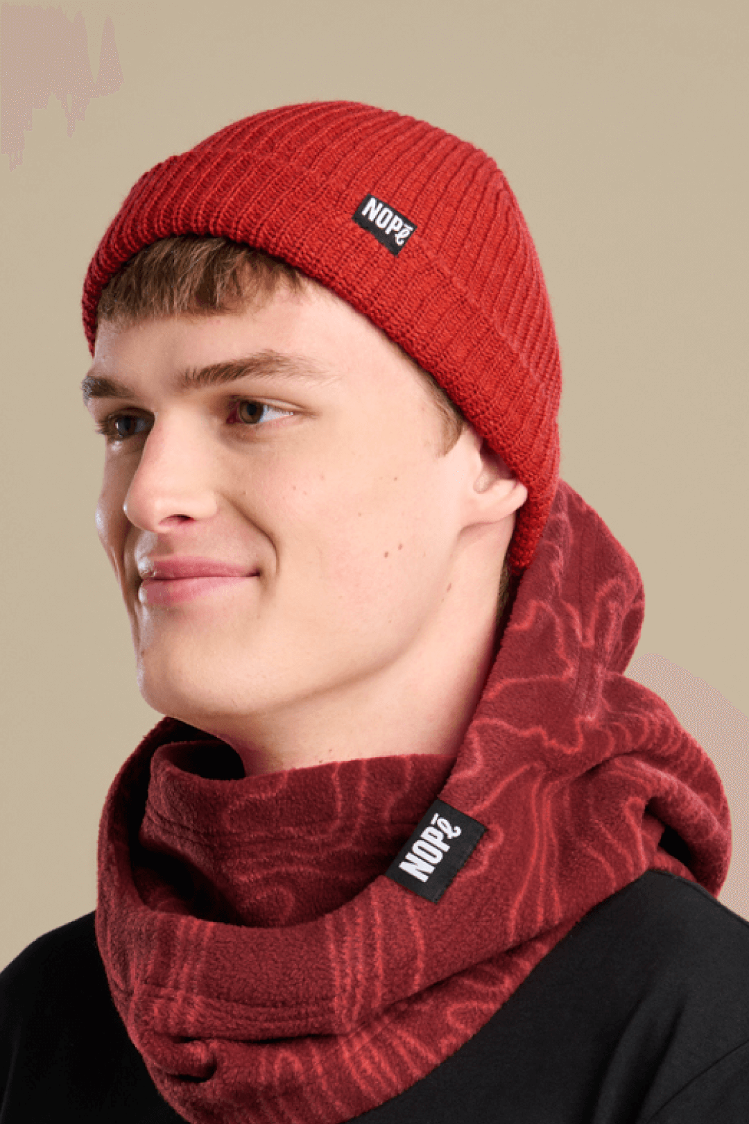 TUQUE "BEANIE" — ROUILLE