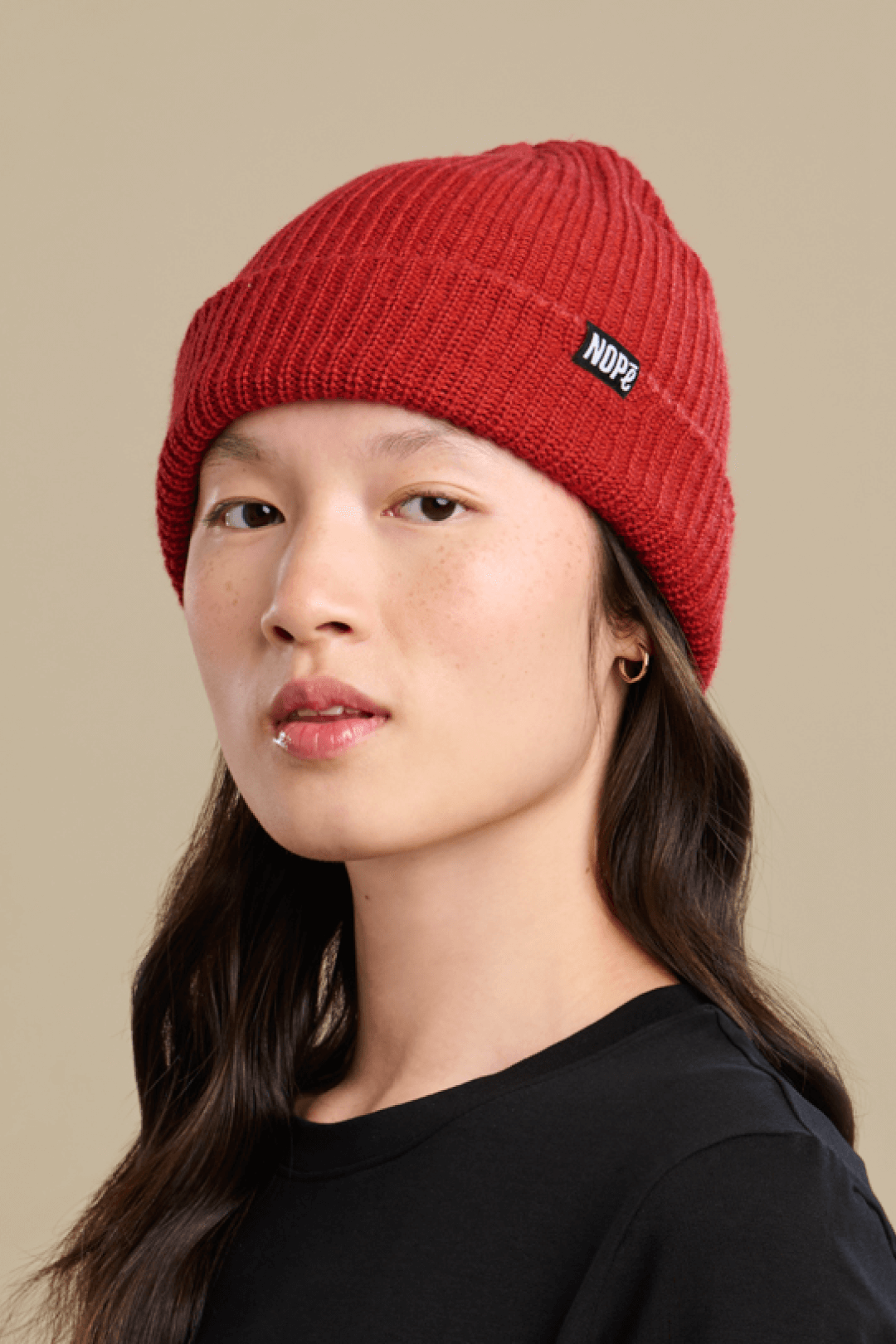 TUQUE "BEANIE" — ROUILLE