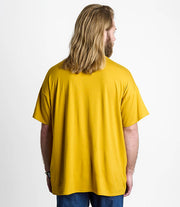 T-shirt boyfriend jaune - dos