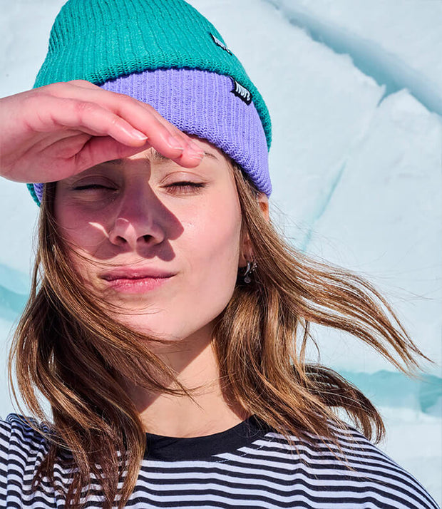 Tuque Beanie turquoise - lifestyle